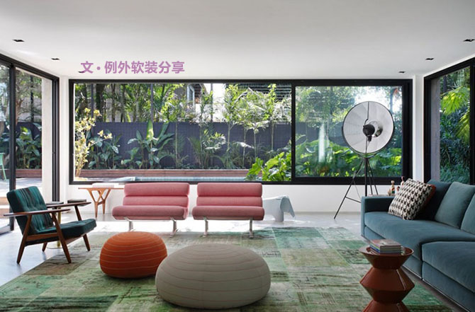 約會(huì)色彩—開(kāi)放式現(xiàn)代簡(jiǎn)約軟裝設(shè)計(jì)住宅