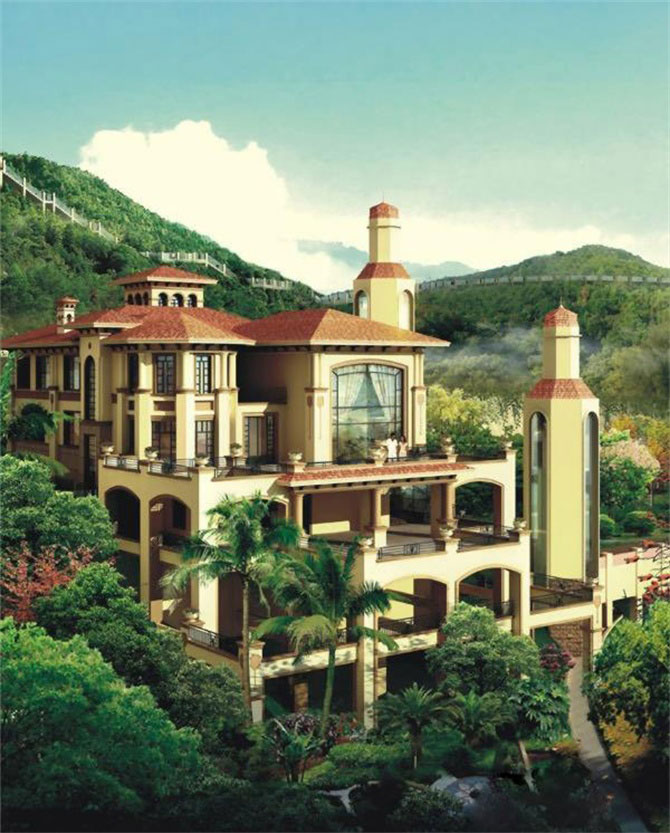 桃源居首府別墅新室內軟裝設計動態(tài)