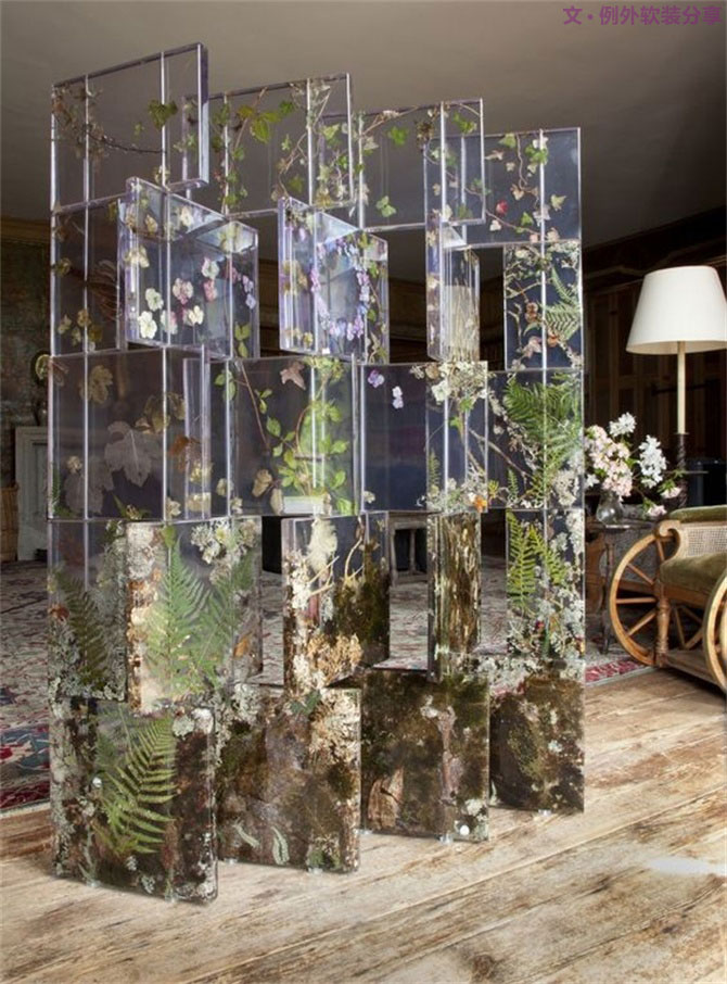 家居搭配中隔而不斷的朦朧美，你家hool得??？