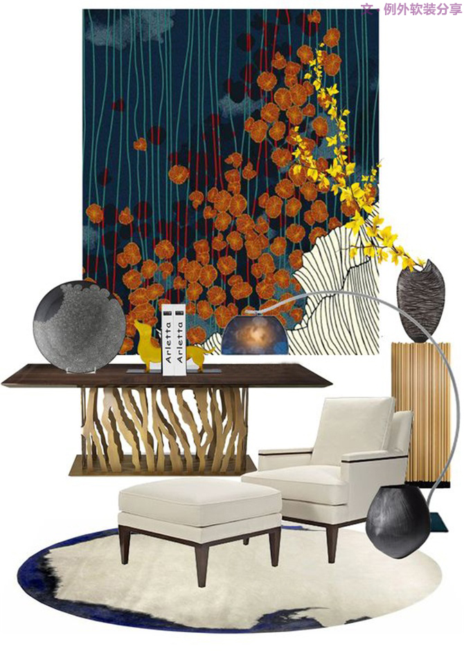 軟裝為什么如此重要？它真不是擺個沙發(fā)、掛張畫就能搞定的-別墅設計,軟裝設計,室內設計,豪宅設計,深圳例外軟裝設計公司