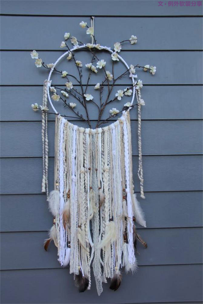 從沒見過這樣的捕夢(mèng)網(wǎng)，掛起來的安眠藝術(shù)！-別墅設(shè)計(jì),軟裝設(shè)計(jì),室內(nèi)設(shè)計(jì),豪宅設(shè)計(jì),深圳例外軟裝設(shè)計(jì)公司