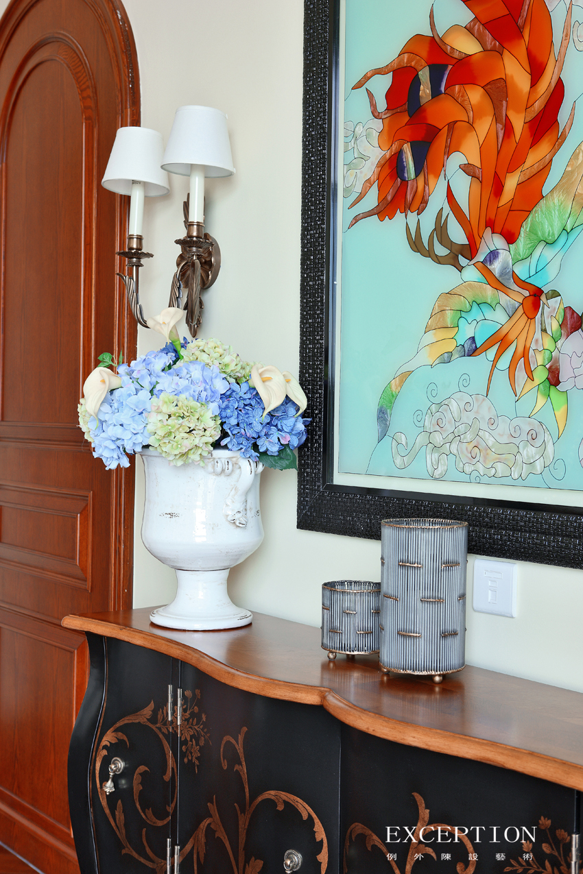 春暖花開(kāi)，給家也增添一抹色彩-別墅設(shè)計(jì),軟裝設(shè)計(jì),室內(nèi)設(shè)計(jì),豪宅設(shè)計(jì),深圳例外軟裝設(shè)計(jì)公司