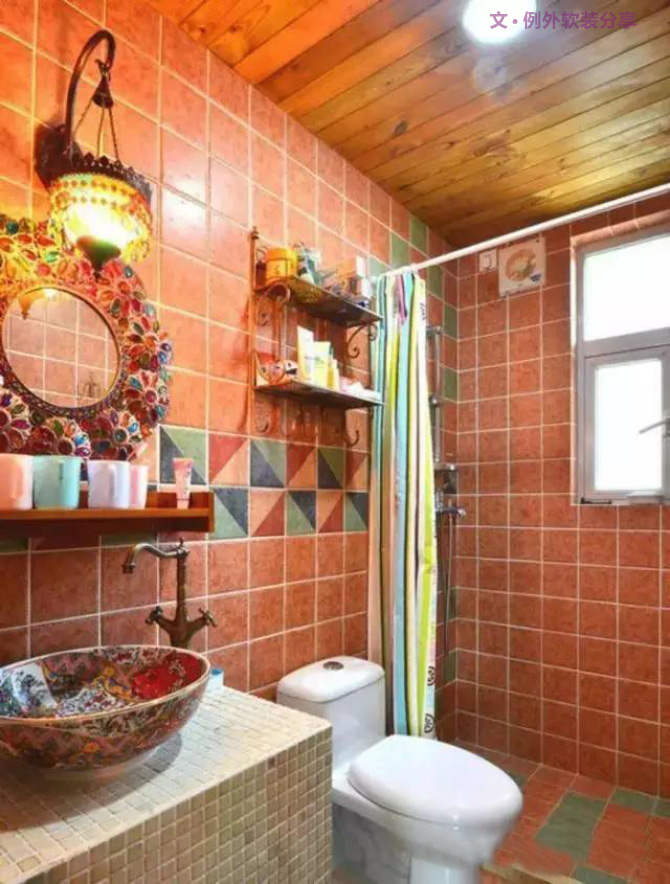 你見過這樣的衛(wèi)生間？簡(jiǎn)直顏值爆表！-別墅設(shè)計(jì),軟裝設(shè)計(jì),室內(nèi)設(shè)計(jì),豪宅設(shè)計(jì),深圳例外軟裝設(shè)計(jì)公司