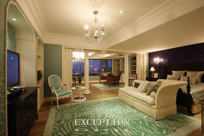 春風(fēng)十里，不如室內(nèi)這抹綠“迷醉”你！-別墅設(shè)計(jì),軟裝設(shè)計(jì),室內(nèi)設(shè)計(jì),豪宅設(shè)計(jì),深圳例外軟裝設(shè)計(jì)公司