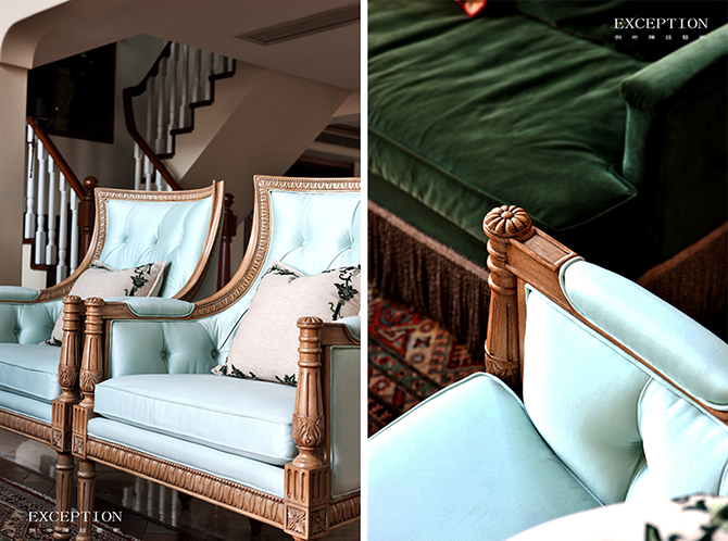 “十雅”魅力綻放，你們注意到女神手上的藍色錦魚了嗎？-別墅設(shè)計,軟裝設(shè)計,室內(nèi)設(shè)計,豪宅設(shè)計,深圳例外軟裝設(shè)計公司