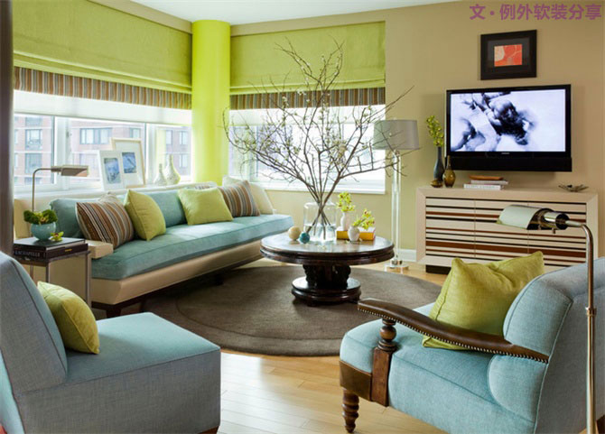 綠色大行其道，設(shè)計(jì)師們都愛(ài)得不要不要的-別墅設(shè)計(jì),軟裝設(shè)計(jì),室內(nèi)設(shè)計(jì),豪宅設(shè)計(jì),深圳例外軟裝設(shè)計(jì)公司