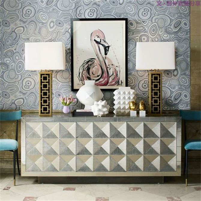 20款玄關(guān)設計，做好進門“關(guān)”，迷死人不償命！-別墅設計,軟裝設計,室內(nèi)設計,豪宅設計,深圳例外軟裝設計公司