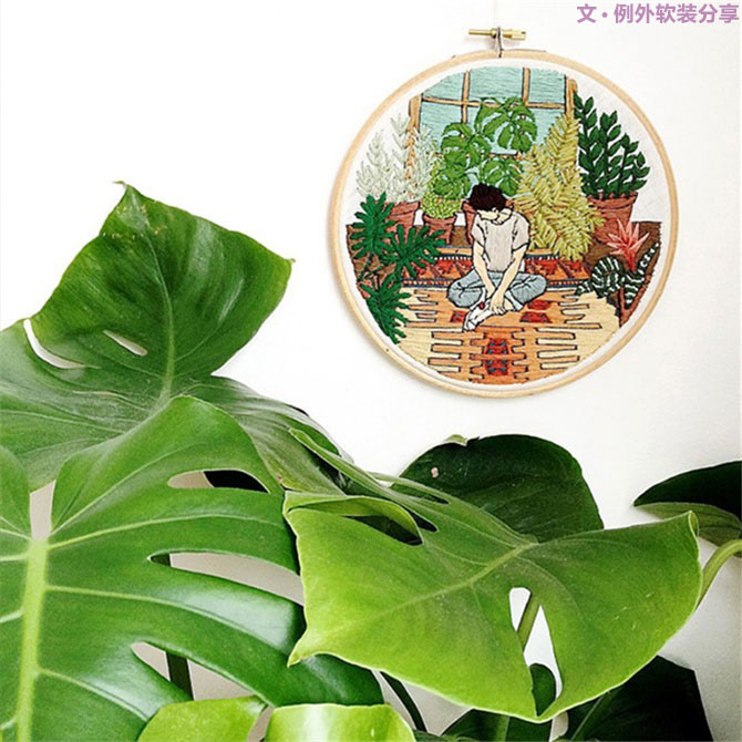 這樣的植物新玩法，你絕對(duì)沒(méi)見(jiàn)過(guò)，不看后悔！-別墅設(shè)計(jì),軟裝設(shè)計(jì),室內(nèi)設(shè)計(jì),豪宅設(shè)計(jì),深圳例外軟裝設(shè)計(jì)公司