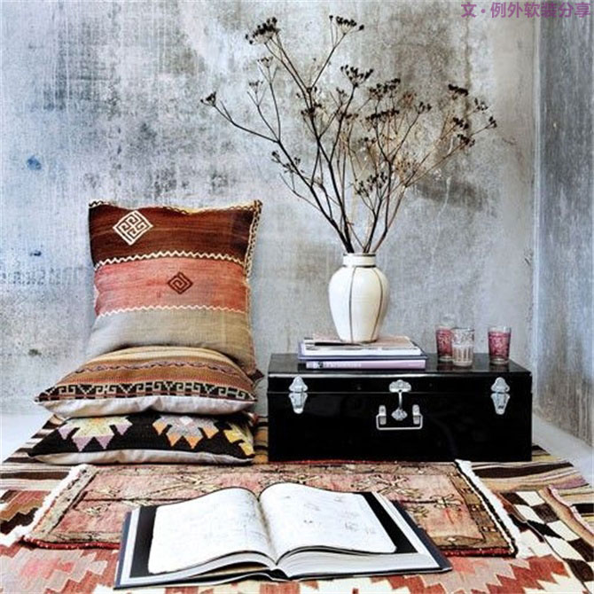 水泥墻已經(jīng)被設計師玩壞了，下輩子我也要做設計師！-別墅設計,軟裝設計,室內(nèi)設計,豪宅設計,深圳例外軟裝設計公司