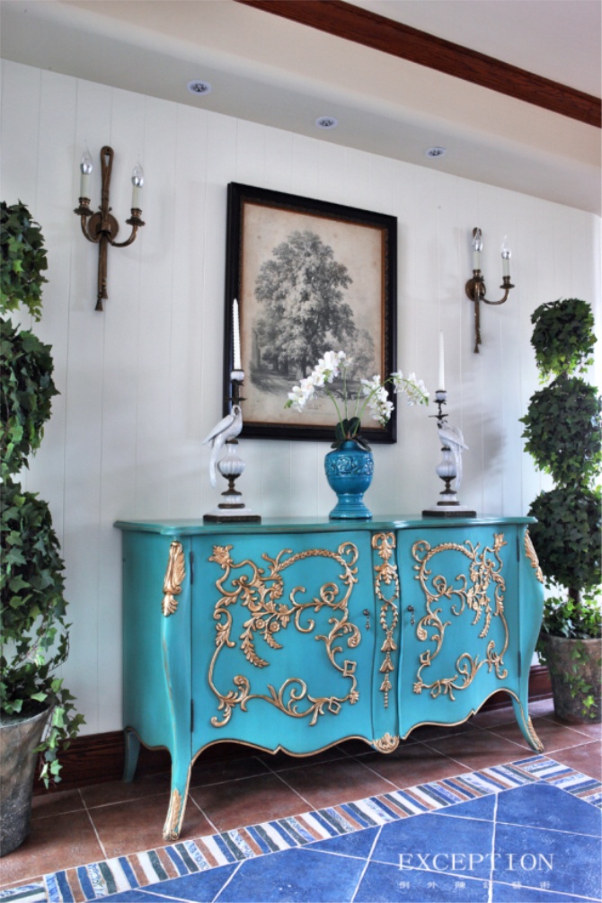 20款玄關(guān)設計，做好進門“關(guān)”，迷死人不償命！-別墅設計,軟裝設計,室內(nèi)設計,豪宅設計,深圳例外軟裝設計公司