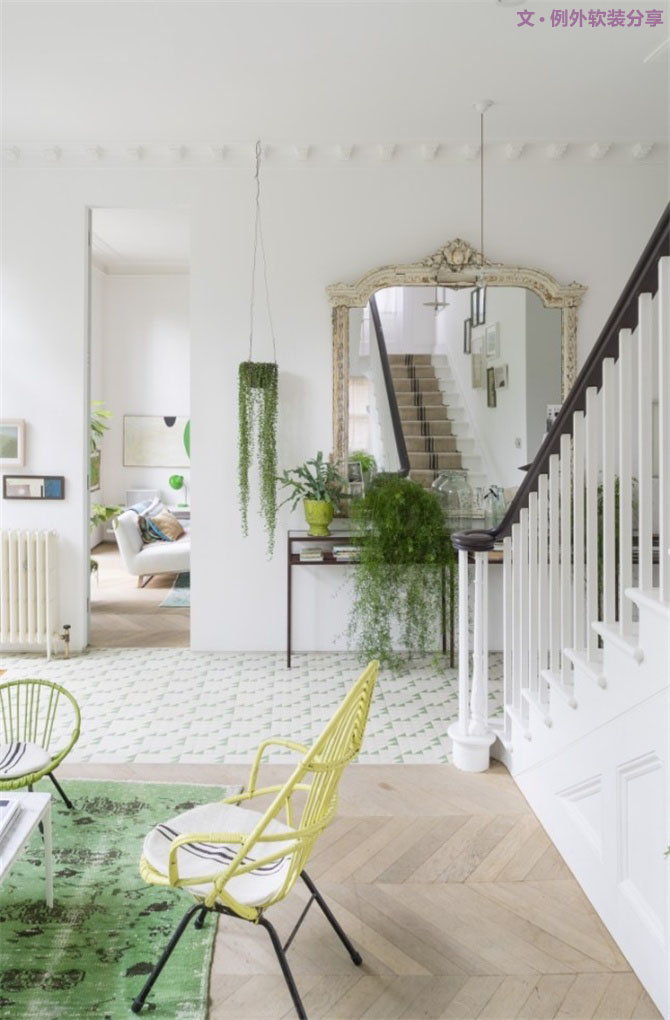 室內(nèi)設(shè)計中純白與嫩綠的那些事兒-別墅設(shè)計,軟裝設(shè)計,室內(nèi)設(shè)計,豪宅設(shè)計,深圳例外軟裝設(shè)計公司