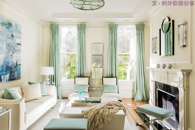 適合熾熱盛夏的室內(nèi)設(shè)計(jì)配色，非“她”莫屬！-別墅設(shè)計(jì),軟裝設(shè)計(jì),室內(nèi)設(shè)計(jì),豪宅設(shè)計(jì),深圳例外軟裝設(shè)計(jì)公司