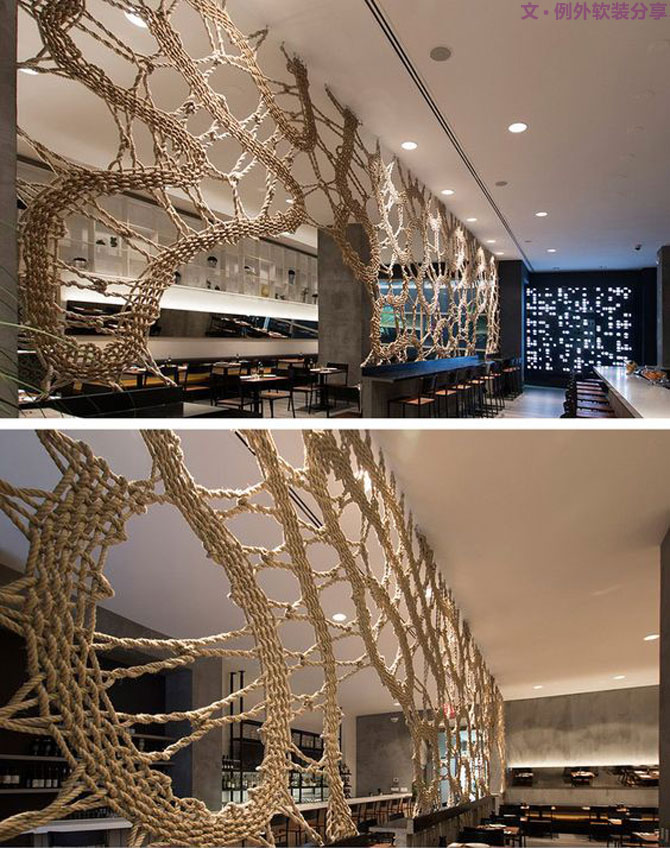 麻繩不止于捆扎，還有這么多用處，腦洞大開！-別墅軟裝設(shè)計(jì),軟裝設(shè)計(jì),室內(nèi)軟裝設(shè)計(jì),豪宅設(shè)計(jì),深圳例外軟裝設(shè)計(jì)公司