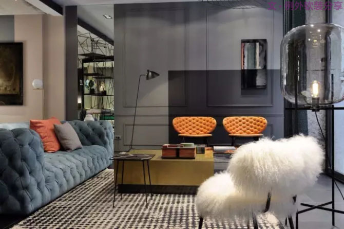 絕色搭配！這才是高級(jí)灰應(yīng)有的姿態(tài)！-別墅設(shè)計(jì),軟裝設(shè)計(jì),室內(nèi)設(shè)計(jì),豪宅設(shè)計(jì),深圳例外軟裝設(shè)計(jì)公司