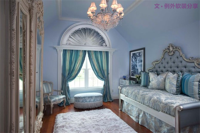 國外流行的公主房設(shè)計，大人孩子一起稀罕！-別墅設(shè)計,軟裝設(shè)計,室內(nèi)設(shè)計,豪宅設(shè)計,深圳例外軟裝設(shè)計公司