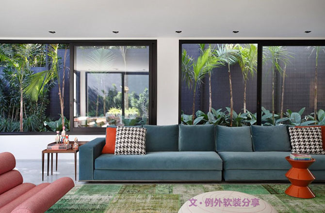 約會色彩—開放式現(xiàn)代簡約軟裝設計住宅-別墅設計_軟裝設計_室內設計_豪宅設計-深圳例外軟裝設計公司