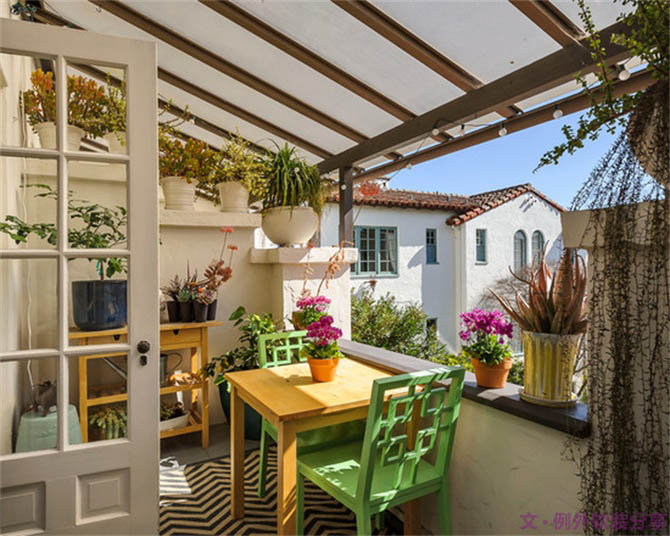 你家的陽(yáng)臺(tái)還只是用來(lái)晾衣服？-別墅設(shè)計(jì),軟裝設(shè)計(jì),室內(nèi)設(shè)計(jì),豪宅設(shè)計(jì),深圳例外軟裝設(shè)計(jì)公司