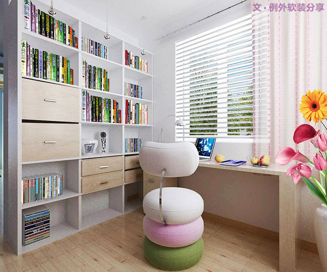有種書房設(shè)計，叫做不用一絲不茍！-別墅設(shè)計,軟裝設(shè)計,室內(nèi)設(shè)計,豪宅設(shè)計,深圳例外軟裝設(shè)計公司
