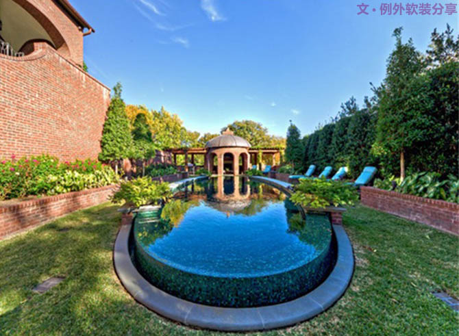 家居豪宅，就該有個(gè)私家泳池-別墅設(shè)計(jì),軟裝設(shè)計(jì),室內(nèi)設(shè)計(jì),豪宅設(shè)計(jì),深圳例外軟裝設(shè)計(jì)公司