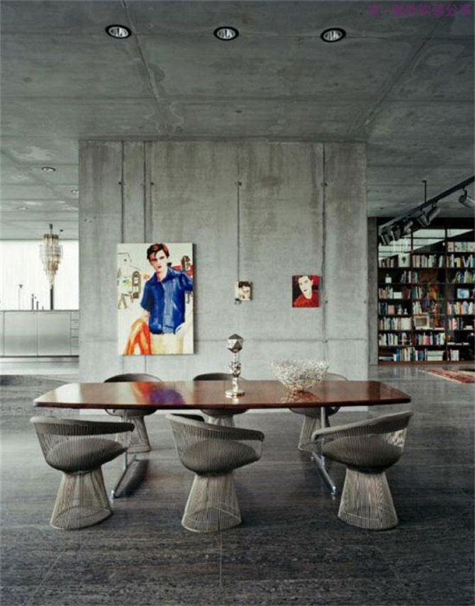 水泥墻已經(jīng)被設計師玩壞了，下輩子我也要做設計師！-別墅設計,軟裝設計,室內(nèi)設計,豪宅設計,深圳例外軟裝設計公司