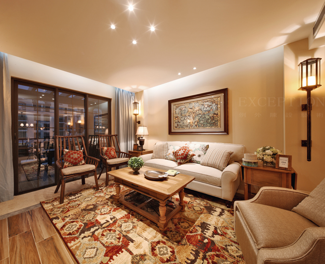 5個(gè)方法，教你如何用小塊地毯做高性價(jià)比搭配！-別墅設(shè)計(jì),軟裝設(shè)計(jì),室內(nèi)設(shè)計(jì),豪宅設(shè)計(jì),深圳例外軟裝設(shè)計(jì)公司