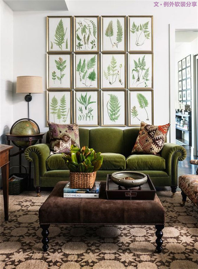 給居室設(shè)計(jì)添一點(diǎn)綠，設(shè)計(jì)師搭配讓你腦洞大開！-別墅設(shè)計(jì),軟裝設(shè)計(jì),室內(nèi)設(shè)計(jì),豪宅設(shè)計(jì),深圳例外軟裝設(shè)計(jì)公司