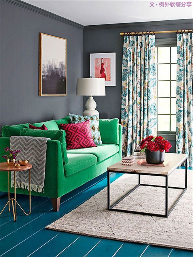 給居室設(shè)計(jì)添一點(diǎn)綠，設(shè)計(jì)師搭配讓你腦洞大開！-別墅設(shè)計(jì),軟裝設(shè)計(jì),室內(nèi)設(shè)計(jì),豪宅設(shè)計(jì),深圳例外軟裝設(shè)計(jì)公司