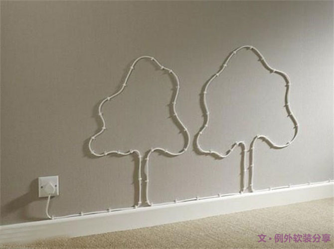 大膽裸露電線，讓它成為一道風(fēng)景線！-別墅設(shè)計(jì),軟裝設(shè)計(jì),室內(nèi)設(shè)計(jì),豪宅設(shè)計(jì),深圳例外軟裝設(shè)計(jì)公司