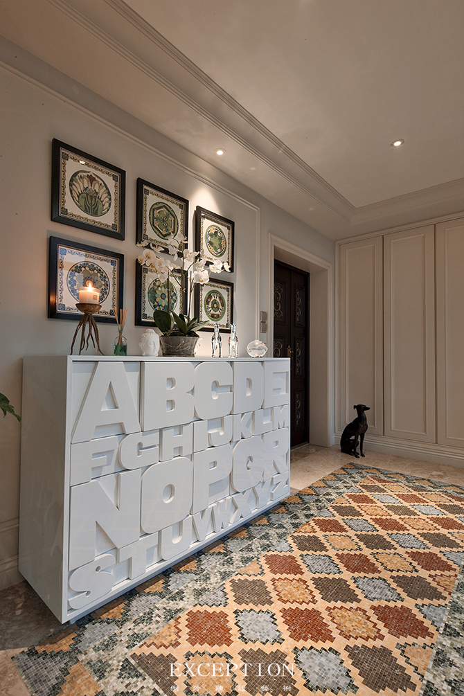 字母熱潮，走進(jìn)家居軟裝搭配設(shè)計(jì)！-別墅設(shè)計(jì),軟裝設(shè)計(jì),室內(nèi)設(shè)計(jì),豪宅設(shè)計(jì),深圳例外軟裝設(shè)計(jì)公司