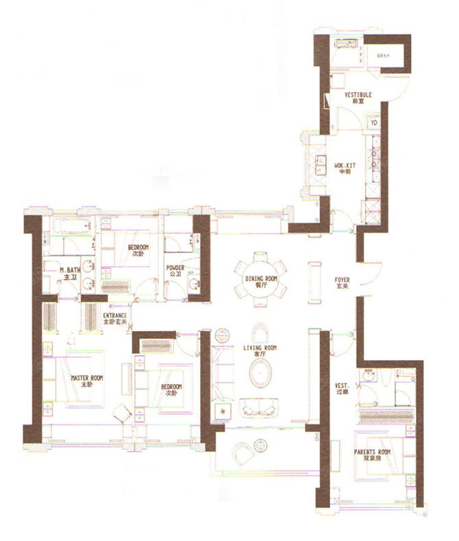 深圳中海天鉆舊宅動遷改造新室內設計動態(tài)-別墅設計,軟裝設計,室內設計,豪宅設計,深圳例外軟裝設計公司
