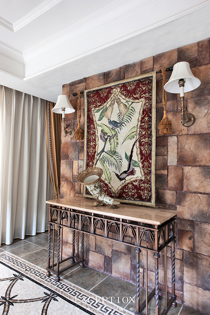 忘不了的眼，一進(jìn)門就震驚了！美到?jīng)]朋友！-別墅設(shè)計,軟裝設(shè)計,室內(nèi)設(shè)計,豪宅設(shè)計,深圳例外軟裝設(shè)計公司