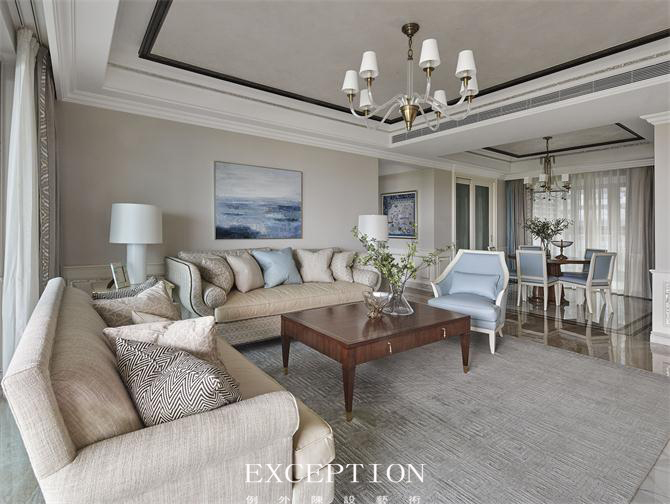 家居設計中，色彩搭配協(xié)調(diào)可提升整個空間的品味！-別墅設計,軟裝設計,室內(nèi)設計,豪宅設計,深圳例外軟裝設計公司