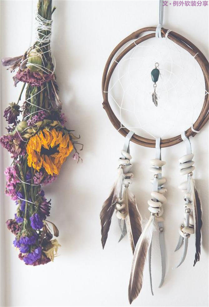 從沒見過這樣的捕夢(mèng)網(wǎng)，掛起來的安眠藝術(shù)！-別墅設(shè)計(jì),軟裝設(shè)計(jì),室內(nèi)設(shè)計(jì),豪宅設(shè)計(jì),深圳例外軟裝設(shè)計(jì)公司