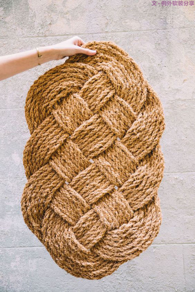 麻繩不止于捆扎，還有這么多用處，腦洞大開！-別墅軟裝設(shè)計(jì),軟裝設(shè)計(jì),室內(nèi)軟裝設(shè)計(jì),豪宅設(shè)計(jì),深圳例外軟裝設(shè)計(jì)公司