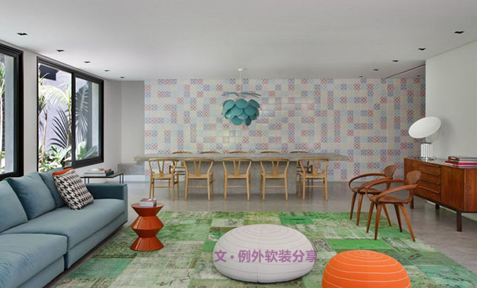 約會色彩—開放式現(xiàn)代簡約軟裝設計住宅-別墅設計_軟裝設計_室內設計_豪宅設計-深圳例外軟裝設計公司