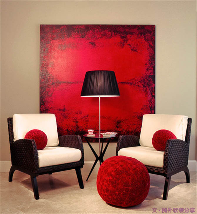看國外室內設計師如何玩轉中國紅！-別墅設計,軟裝設計,室內設計,豪宅設計,深圳例外軟裝設計公司