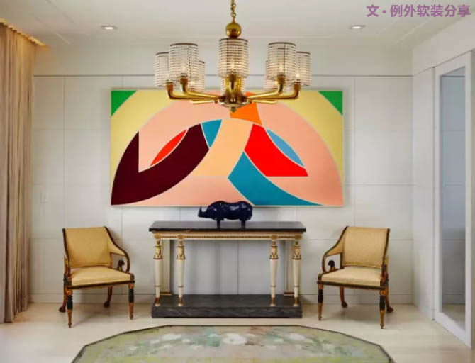 你的房子為什么土？因?yàn)樯倭艘环@樣的藝術(shù)畫-別墅設(shè)計(jì),軟裝設(shè)計(jì),室內(nèi)設(shè)計(jì),豪宅設(shè)計(jì),深圳例外軟裝設(shè)計(jì)公司