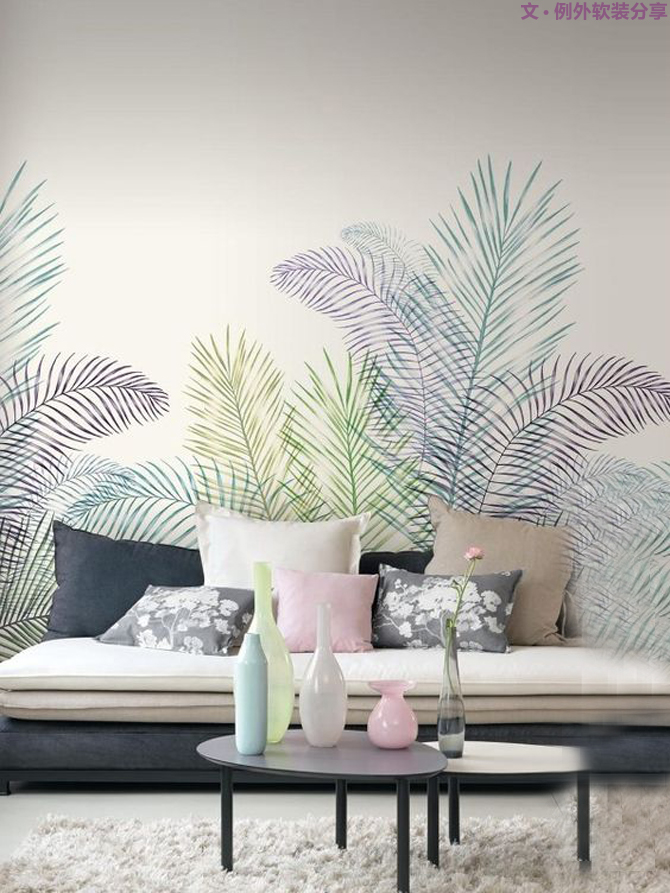 你家墻面還在留白？現(xiàn)在都流行這么玩，美爆了！-別墅設(shè)計(jì),軟裝設(shè)計(jì),室內(nèi)設(shè)計(jì),豪宅設(shè)計(jì),深圳例外軟裝設(shè)計(jì)公司
