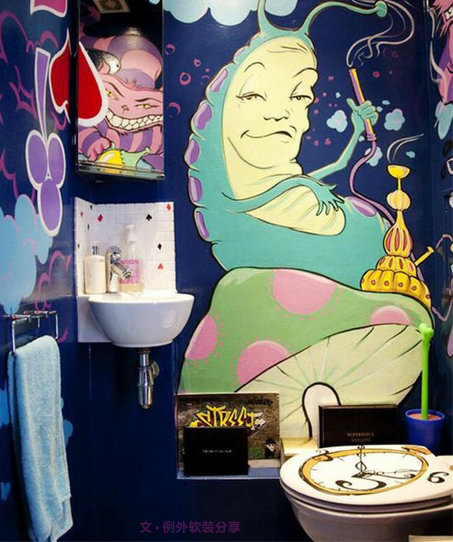 這種墻面裝飾設計，你家敢嘗試？-別墅設計,軟裝設計,室內(nèi)設計,豪宅設計,深圳例外軟裝設計公司