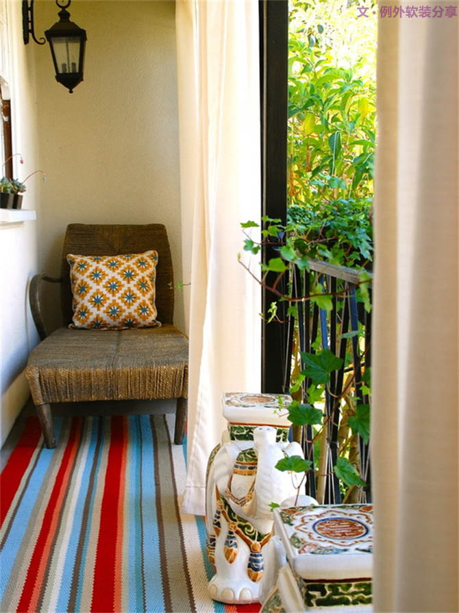 你家的陽(yáng)臺(tái)還只是用來(lái)晾衣服？-別墅設(shè)計(jì),軟裝設(shè)計(jì),室內(nèi)設(shè)計(jì),豪宅設(shè)計(jì),深圳例外軟裝設(shè)計(jì)公司