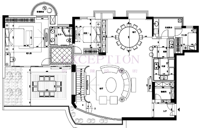 新簽約：華僑城波托菲諾天鵝堡復(fù)式軟裝設(shè)計-別墅設(shè)計,軟裝設(shè)計,室內(nèi)設(shè)計,豪宅設(shè)計,深圳例外軟裝設(shè)計公司