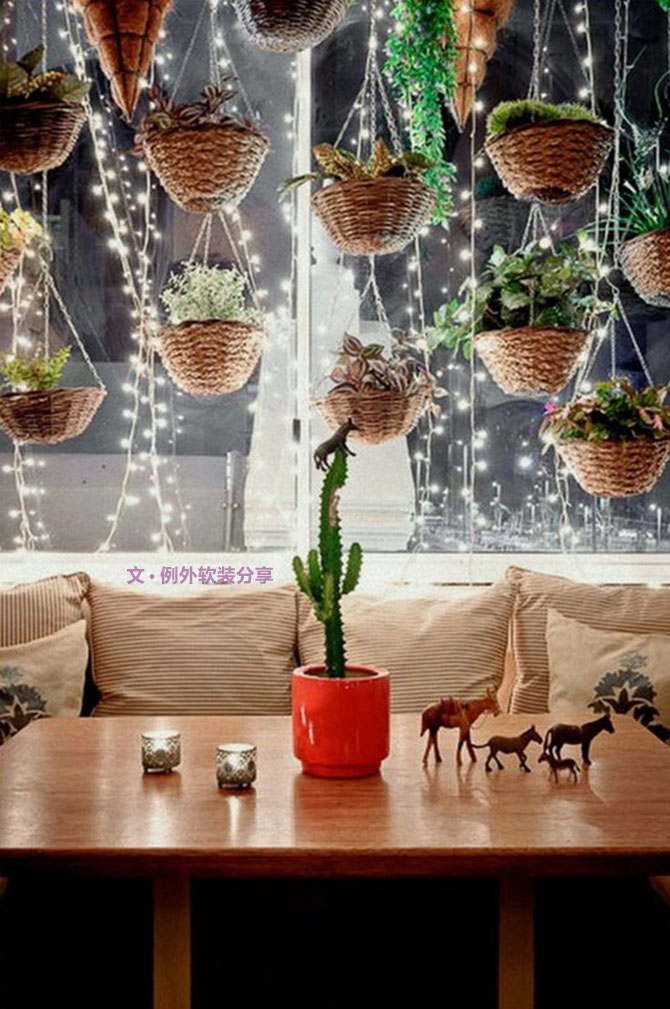 這種任性的綠植新玩法，你值得一試！-別墅設(shè)計,軟裝設(shè)計,室內(nèi)設(shè)計,豪宅設(shè)計,深圳例外軟裝設(shè)計公司