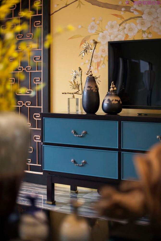 這才是新中式風(fēng)格該有的樣子，中國人真正的品！-別墅設(shè)計,軟裝設(shè)計,室內(nèi)設(shè)計,豪宅設(shè)計,深圳例外軟裝設(shè)計公司