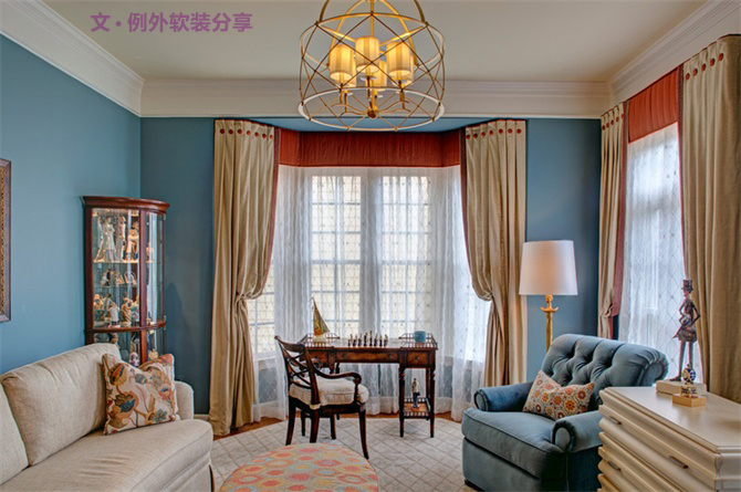 【軟裝設(shè)計分享】隨處可見的窗簾，怎么能不知道它的歷史-別墅設(shè)計,軟裝設(shè)計,室內(nèi)設(shè)計,豪宅設(shè)計,深圳例外軟裝設(shè)計公司