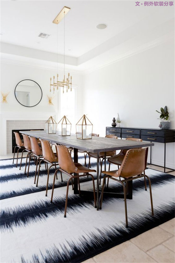 餐廳設(shè)計(jì)成這樣，天天呆這里也不會(huì)膩！-別墅設(shè)計(jì),軟裝設(shè)計(jì),室內(nèi)設(shè)計(jì),豪宅設(shè)計(jì),深圳例外軟裝設(shè)計(jì)公司