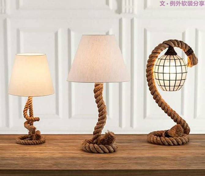 麻繩不止于捆扎，還有這么多用處，腦洞大開！-別墅軟裝設(shè)計(jì),軟裝設(shè)計(jì),室內(nèi)軟裝設(shè)計(jì),豪宅設(shè)計(jì),深圳例外軟裝設(shè)計(jì)公司