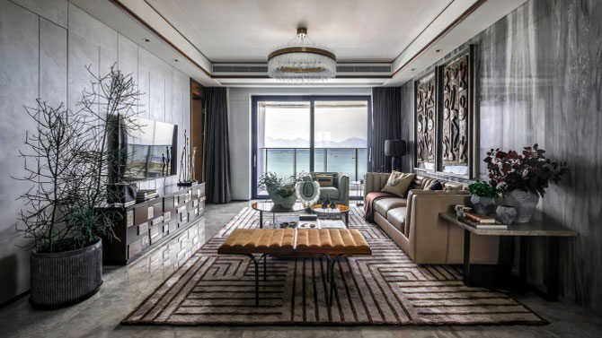 豪宅軟裝設(shè)計--半島城邦三期軟裝設(shè)計動態(tài)-別墅軟裝設(shè)計，軟裝設(shè)計，室內(nèi)軟裝設(shè)計，室內(nèi)設(shè)計，豪宅設(shè)計，深圳例外軟裝設(shè)計公司