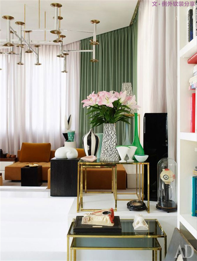 給居室設(shè)計(jì)添一點(diǎn)綠，設(shè)計(jì)師搭配讓你腦洞大開！-別墅設(shè)計(jì),軟裝設(shè)計(jì),室內(nèi)設(shè)計(jì),豪宅設(shè)計(jì),深圳例外軟裝設(shè)計(jì)公司