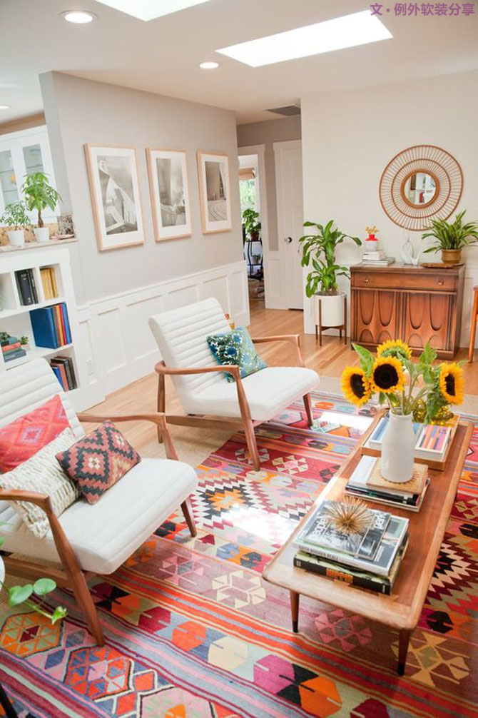 家里裝修太簡(jiǎn)單不夠時(shí)尚？一張地毯全搞定！-別墅設(shè)計(jì),軟裝設(shè)計(jì),室內(nèi)設(shè)計(jì),豪宅設(shè)計(jì),深圳例外軟裝設(shè)計(jì)公司