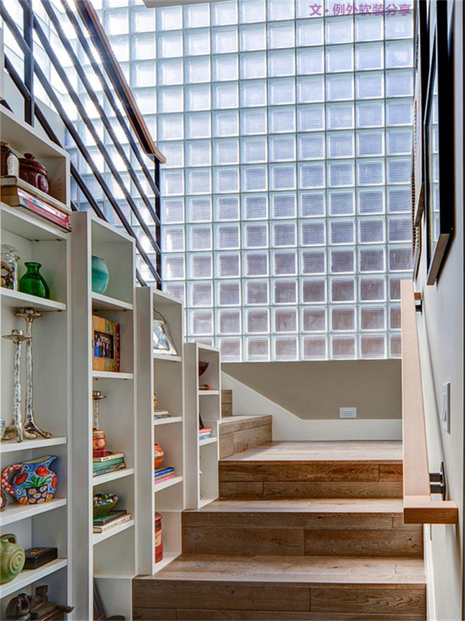 玻璃磚設(shè)計(jì)師這樣用，驚艷了N次！-別墅設(shè)計(jì),軟裝設(shè)計(jì),室內(nèi)設(shè)計(jì),豪宅設(shè)計(jì),深圳例外軟裝設(shè)計(jì)公司